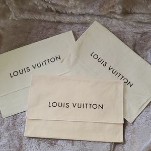 Louis Vuitton Dust Bag Cover 7.5 x 11.75